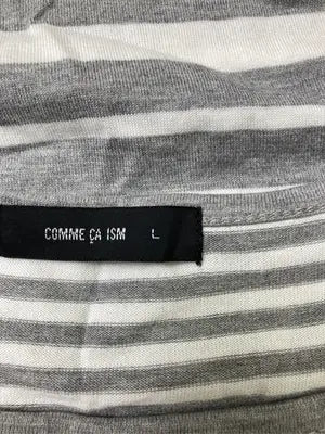 COMME CA ISM/コムサイズム/Tシャツ/カットソー/トップス/グレー/L