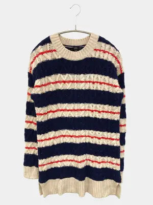 J.CREW/ジェイクルー/ニット/セーター/トップス/ネイビー/S