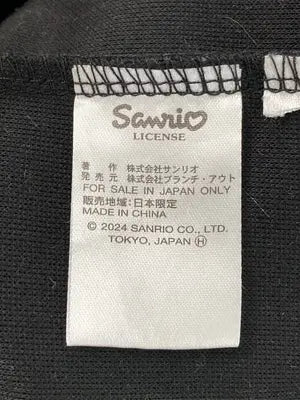 SANRIO/サンリオ/Tシャツ/カットソー/トップス/ブラック