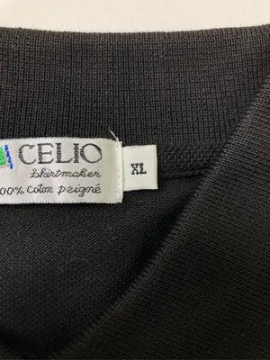CELIO/ポロシャツ/トップス/ブラック/XL