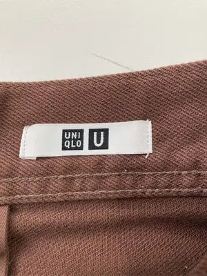 UNIQLO U/ユニクロユー/チノパンツ/パンツ/ブラウン/23(58.5cm)