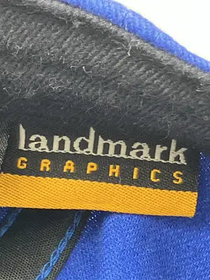 landmark/キャップ/帽子/ブルー