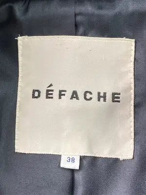 DEFACHE/ステンカラーコート/ジャケット/アウター/ブラック/38