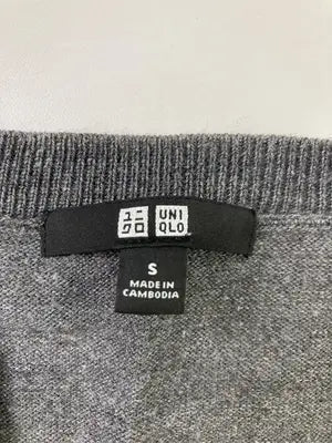UNIQLO/ユニクロ/ワンピース/ワンピース/ドレス/グレー/S