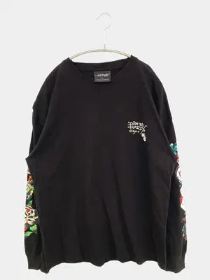 Ed Hardy/エドハーディー/スウェット/トップス/ブラック/M