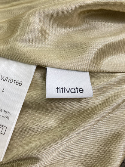 titivate/ティティベイト/ロングスカート/スカート/ベージュ/L