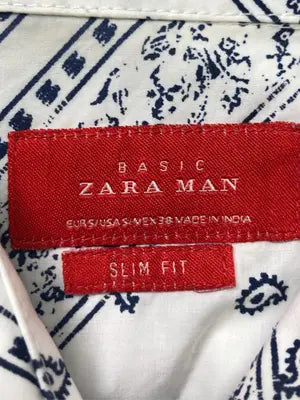 ZARA MAN/ザラマン/シャツ/ブラウス/トップス/ホワイト/S