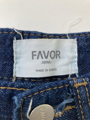 FAVOR/デニムパンツ/パンツ/ネイビー/S