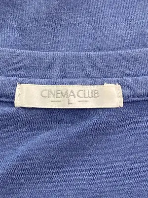 CINEMA CLUB/シネマクラブ/Tシャツ/カットソー/トップス/ブルー/L