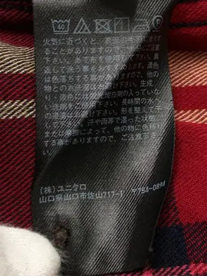 UNIQLO/ユニクロ/シャツ/ブラウス/トップス/レッド/L