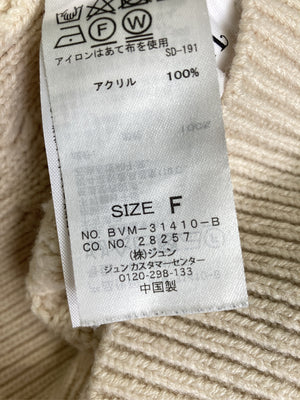 VIS/ビス/ニット/セーター/トップス/アイボリー/F