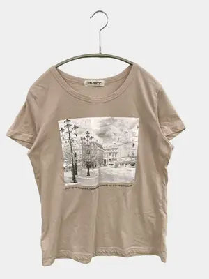 TM-PARTY/ティーエムパーティー/Tシャツ/カットソー/トップス/ベージュ/M