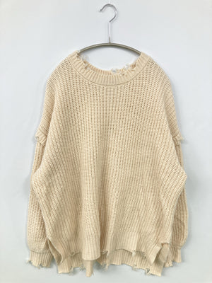 SPRAY PREMIUM/スプレイプレミアム/ニット/セーター/トップス/アイボリー