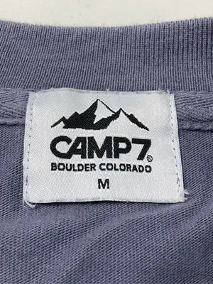 CAMP7/キャンプセブン/Tシャツ/カットソー/トップス/ブルー/M