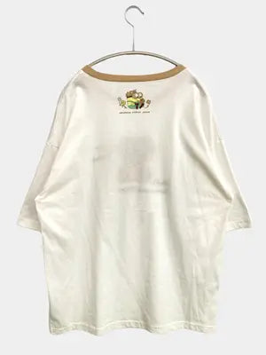 UNIVERSAL STUDIOS/ユニバーサルスタジオ/Tシャツ/カットソー/トップス/ホワイト/L