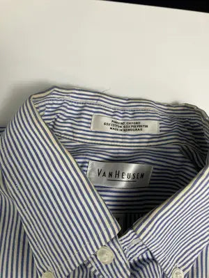 VAN HEUSEN/ヴァンヒューゼン/シャツ/ブラウス/トップス/ブルー/LARGE