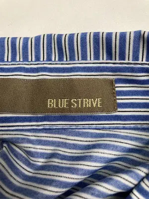 Blue Strive/ブルーストライブ/シャツワンピース/ワンピース/ドレス/ブルー/3L