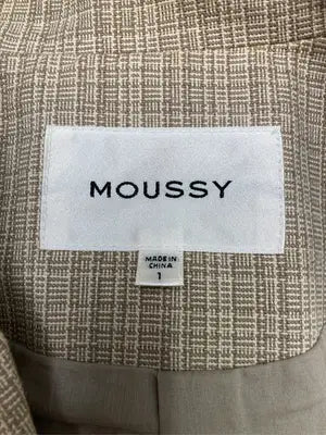 MOUSSY/マウジー/テーラードジャケット/ジャケット/アウター/ベージュ/1