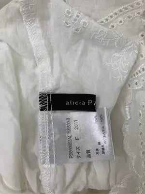 alicia PAGEBOY/アリシアページボーイ/Tシャツ/カットソー/トップス/ホワイト/F