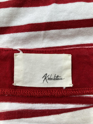 Kobe lettuce/コウベレタス/Tシャツ/カットソー/トップス/レッド/S