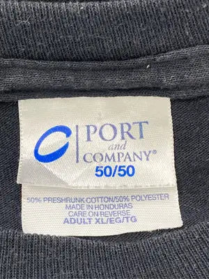 PORT&COMPANY/ポートアンドカンパニー/Tシャツ/カットソー/トップス/ブラック/XL