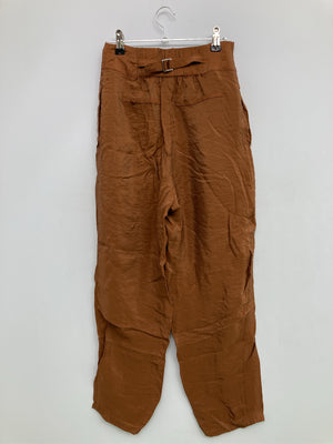 Amiur/エミレ/スラックス/パンツ/ブラウン/S