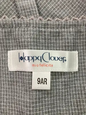 Happy Clover/ジャンパースカート/ワンピース/ドレス/グレー/9AR