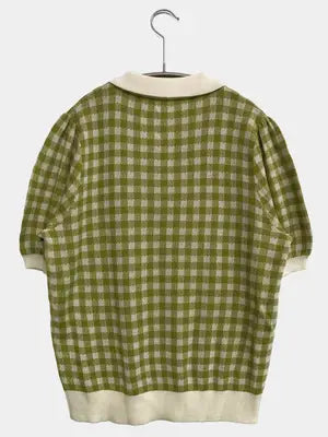 COLZA/コルザ/ポロシャツ/トップス/ライトグリーン/M