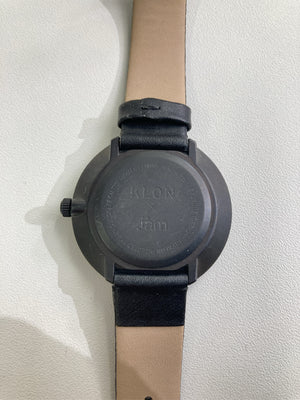 KLON/クローン/アナログ腕時計/腕時計/ブラック