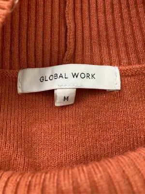 GLOBAL WORK/グローバルワーク/ニット/セーター/トップス/オレンジ/M
