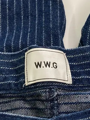W.W.G/フーズフーギャラリー/デニムパンツ/パンツ/ネイビー/F