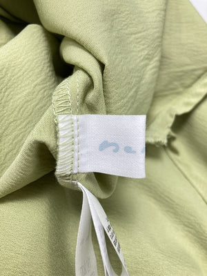 nemne/ネンネ/シャツ/ブラウス/トップス/ライトグリーン/S