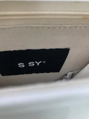 S SY/ショルダーバッグ/バッグ/ホワイト