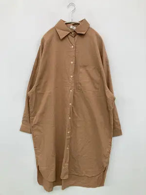 Cozy/コージー/シャツワンピース/ワンピース/ドレス/ブラウン