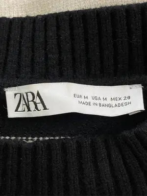 ZARA/ザラ/ニット/セーター/トップス/ブラック/USA M