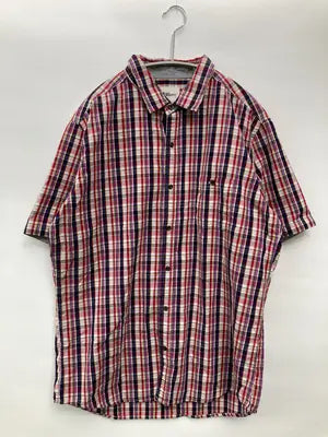 TK MIXPICE/ティーケーミクスパイス/シャツ/ブラウス/トップス/レッド/XL
