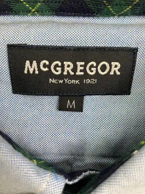 McGREGOR/マックレガー/シャツ/ブラウス/トップス/ブルー/M