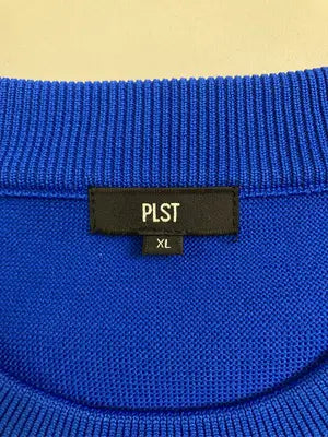 PLST/プラステ/ニット/セーター/トップス/ブルー/XL