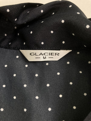GLACIER/グラシア/シャツ/ブラウス/トップス/ブラック/M