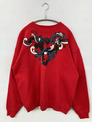 Hanes/ヘインズ/スウェット/トップス/レッド/XL
