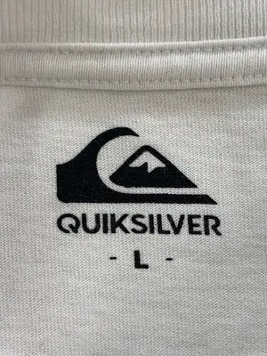 QUIKSILVER/クイックシルバー/Tシャツ/カットソー/トップス/ホワイト/L