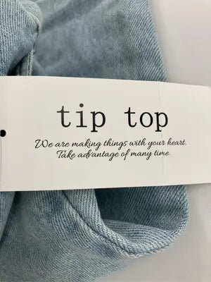 tip top+/デニムパンツ/パンツ/スカイブルー/M