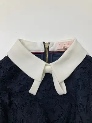 TED BAKER/ワンピース/ワンピース/ドレス/ネイビー/0