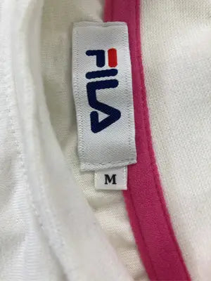 FILA/フィラ/Tシャツ/カットソー/トップス/アイボリー/M
