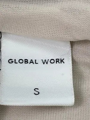 GLOBAL WORK/グローバルワーク/スラックス/パンツ/ベージュ/S