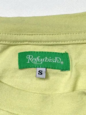 Refurbish/リファービッシュ/Tシャツ/カットソー/トップス/イエロー/S