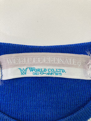 WORLDCOORDINATE/ベスト/トップス/ブルー/9
