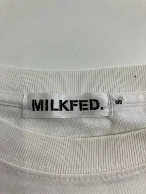MILK FED./ミルクフェド/Tシャツ/カットソー/トップス/ホワイト/S