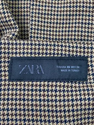 ZARA/ザラ/ショート/ミニスカート/スカート/ブラウン/USA XS