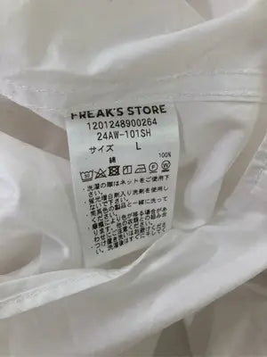 FREAK'S STORE/フリークスストア/シャツ/ブラウス/トップス/ホワイト/L